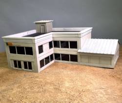 Commercial Building Bank (unpainted)